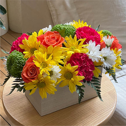 Sorbet Bouquet –  Rhea Flower Shop, Toronto ON