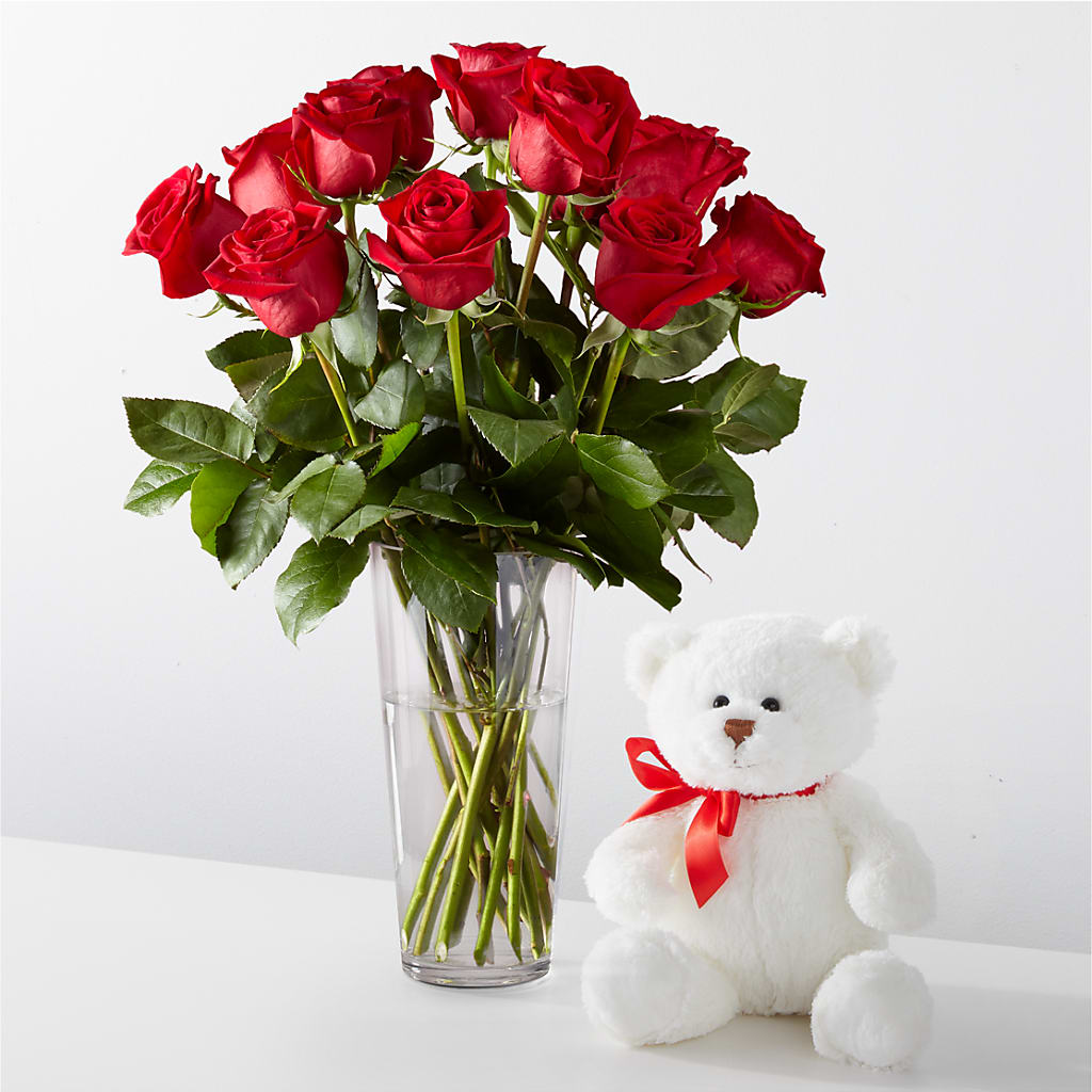 Romantic Long Stem Red Rose Bouquet Bundles –  Rhea Flower Shop, Toronto ON