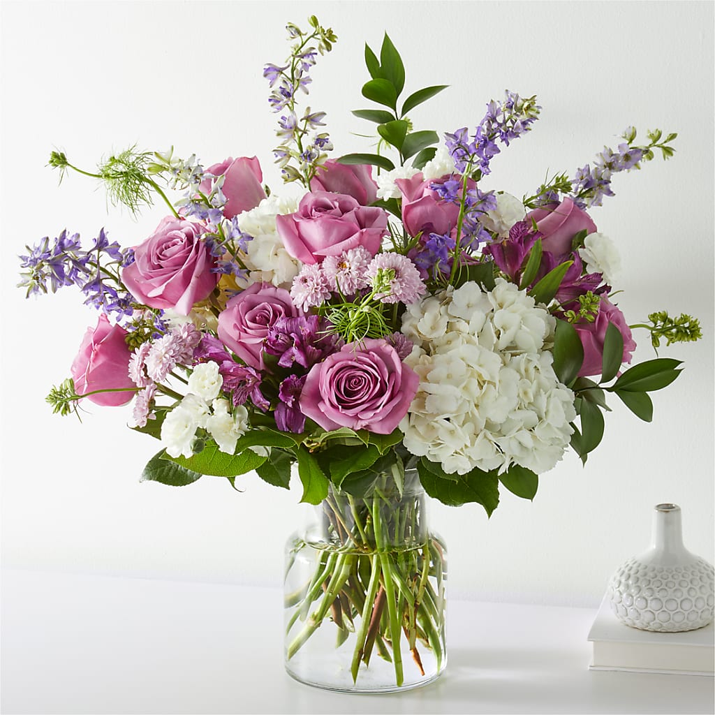 Bouquet de caresse violette