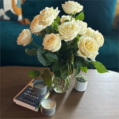 Long Stem Yellow Rose Bouquet –  Rhea Flower Shop, Toronto ON