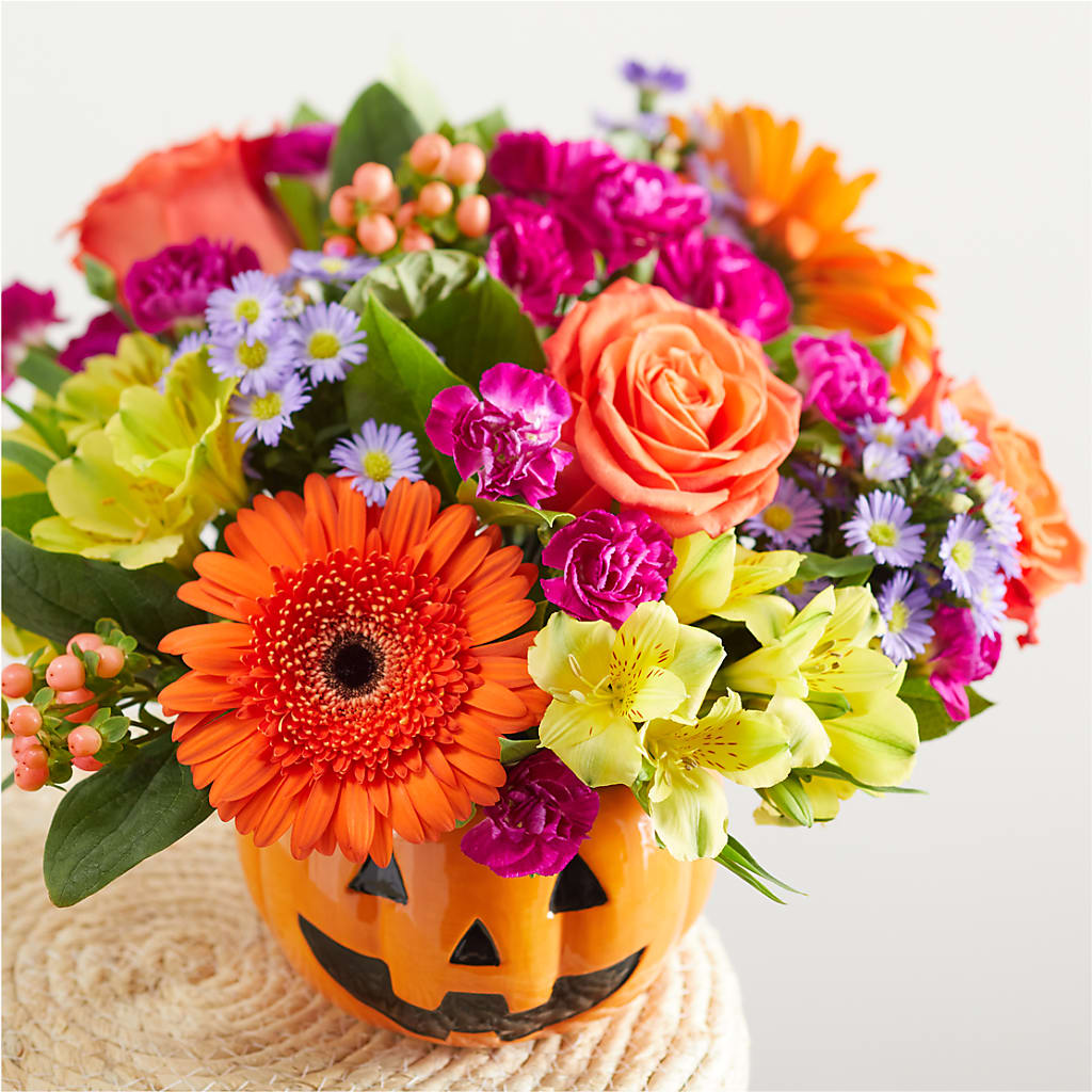 Tricks & Treats Pumpkin –  Rhea Flower Shop, Toronto ON