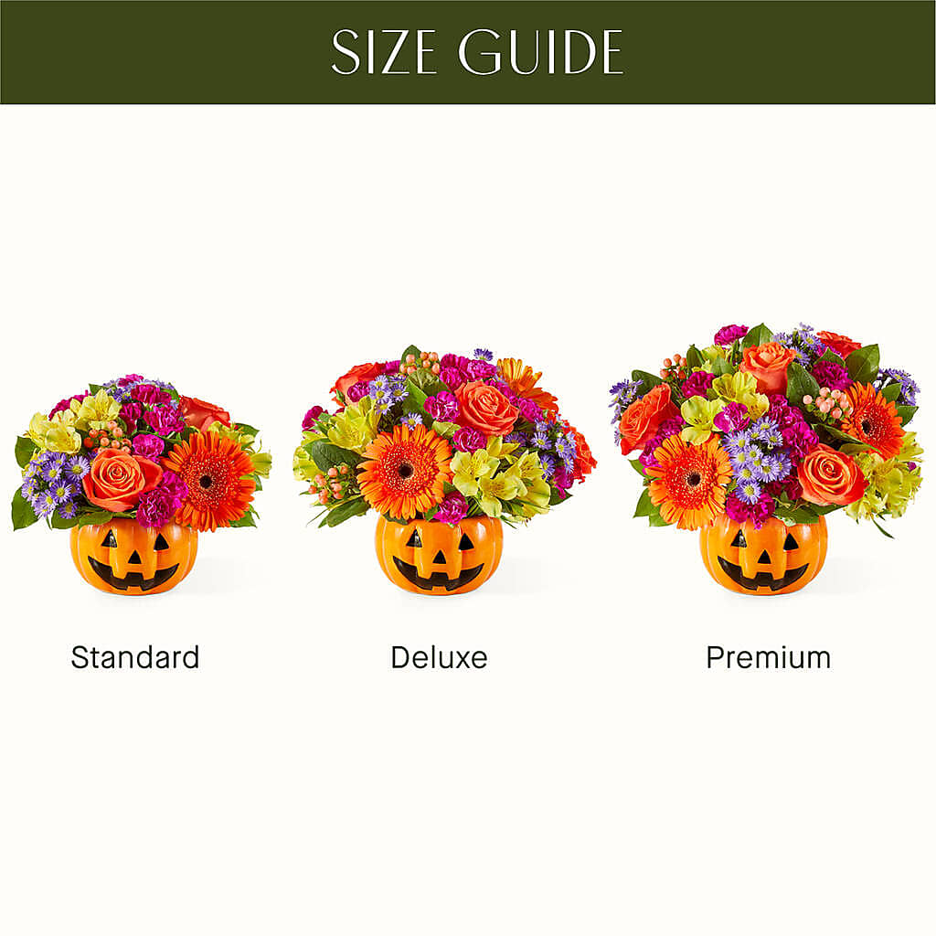 Tricks & Treats Pumpkin –  Rhea Flower Shop, Toronto ON