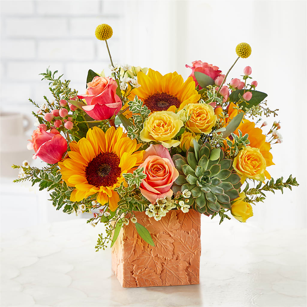Sunflower Season Bouquet –  Rhea Flower Shop, Toronto ON