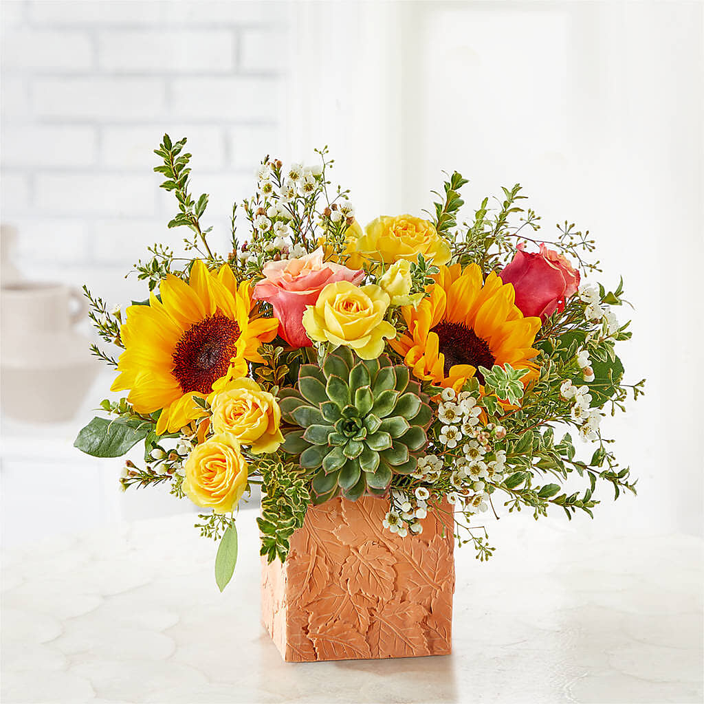 Sunflower Season Bouquet –  Rhea Flower Shop, Toronto ON