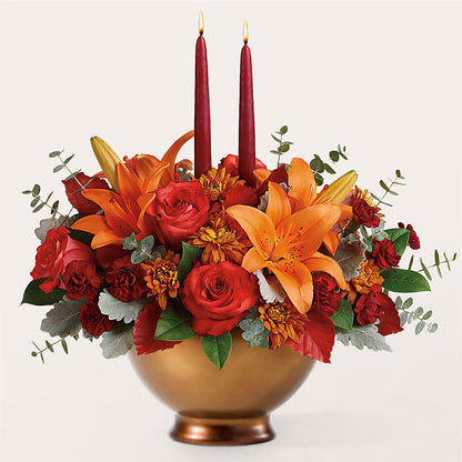 Fruits of Fall Centerpiece –  Rhea Flower Shop, Toronto ON