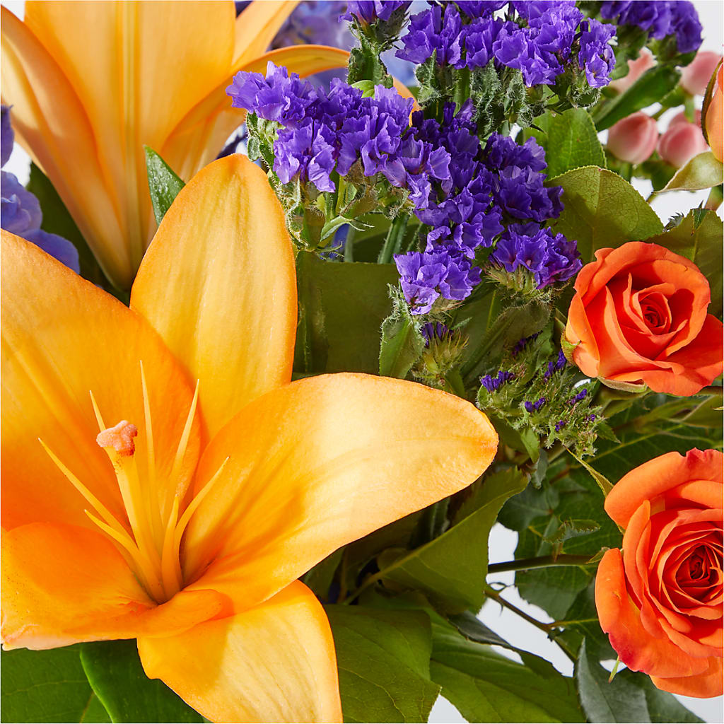 Radiant Citrus Bouquet –  Rhea Flower Shop, Toronto ON