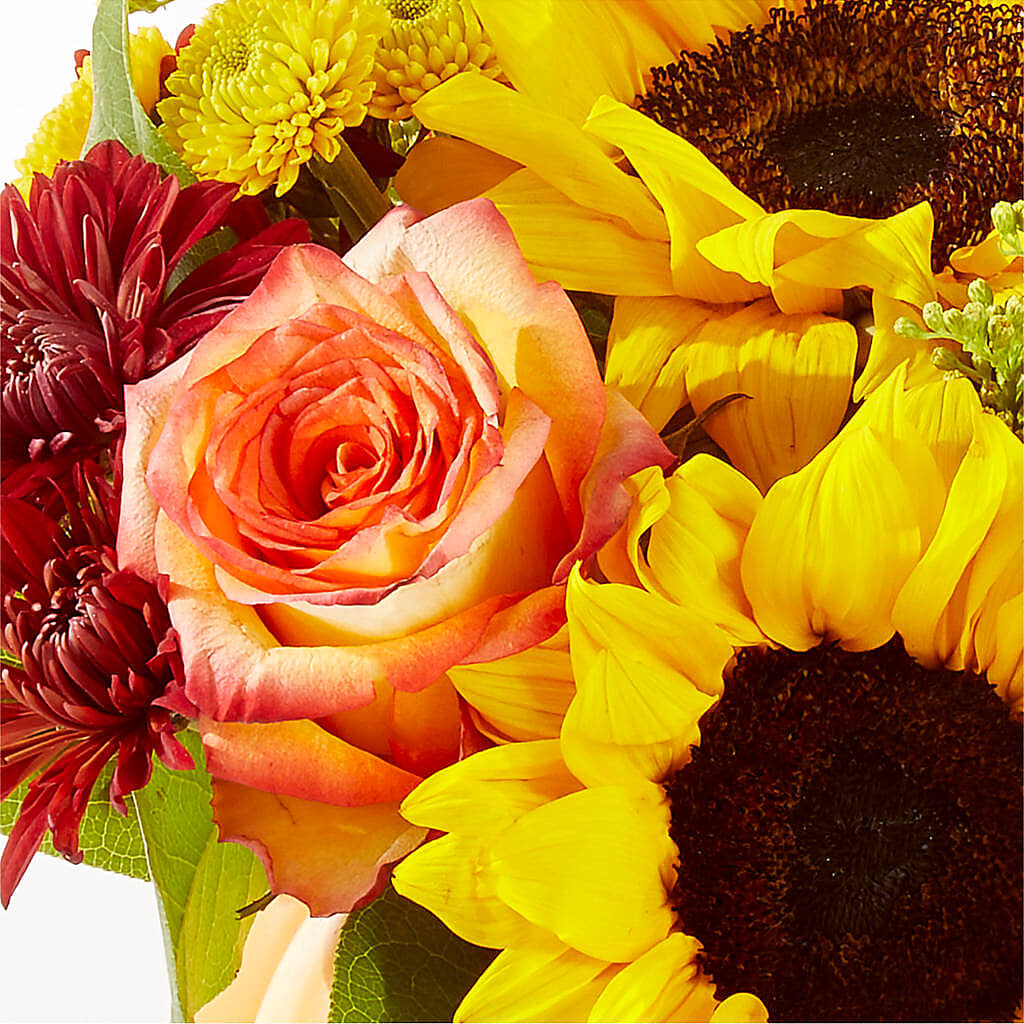 Golden Gourd Pumpkin Bouquet –  Rhea Flower Shop, Toronto ON
