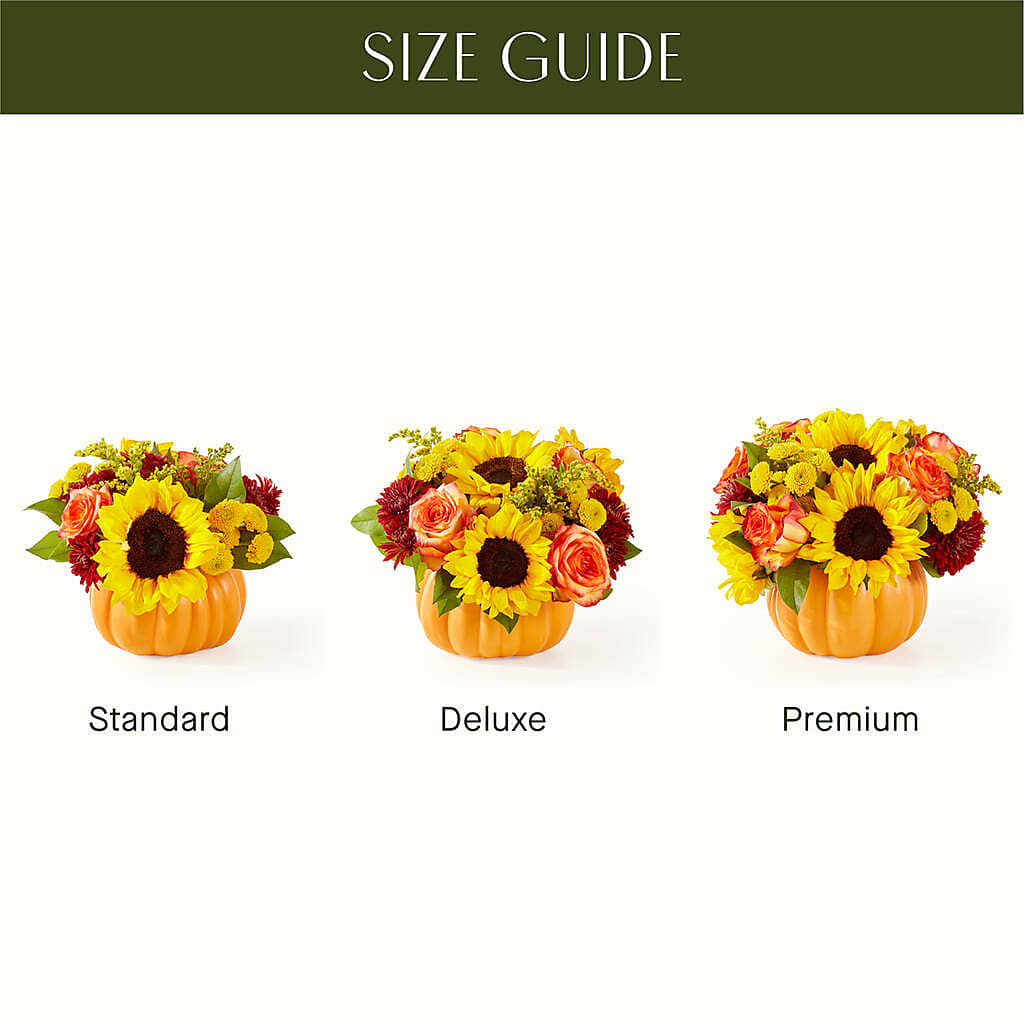 Golden Gourd Pumpkin Bouquet –  Rhea Flower Shop, Toronto ON