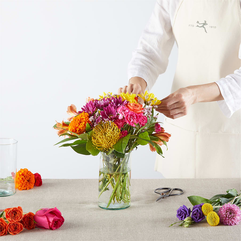 Feast of Color – A Florist Original –  Rhea Flower Shop, Toronto ON