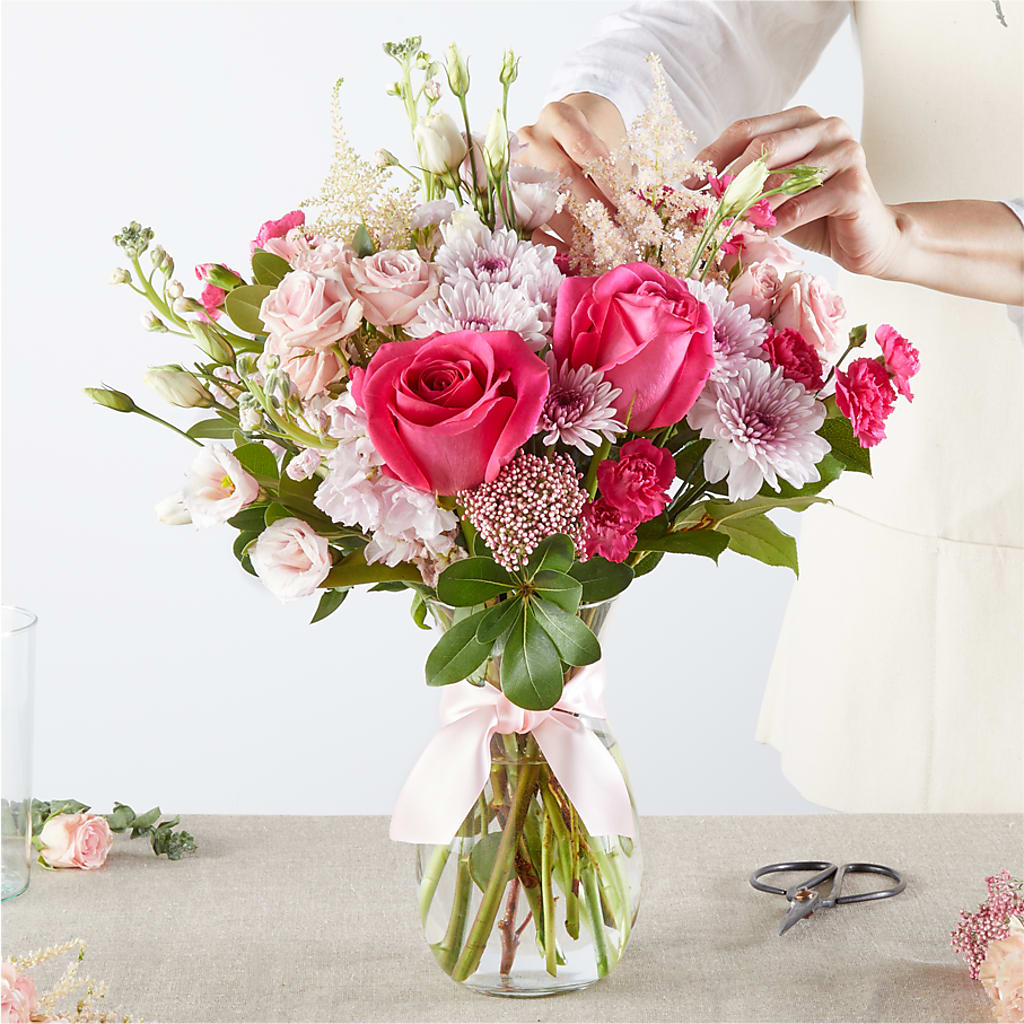 Pink Ribbon - A Florist Original –  Rhea Flower Shop, Toronto ON