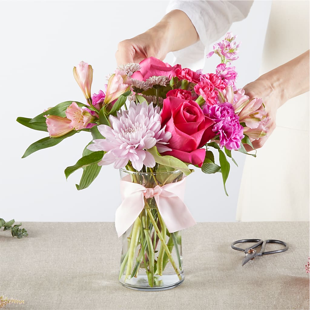 Pink Ribbon - A Florist Original –  Rhea Flower Shop, Toronto ON
