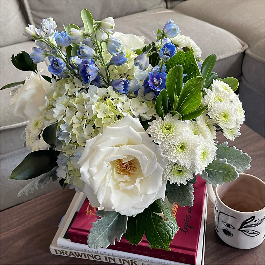 Clear Skies Bouquet –  Rhea Flower Shop, Toronto ON