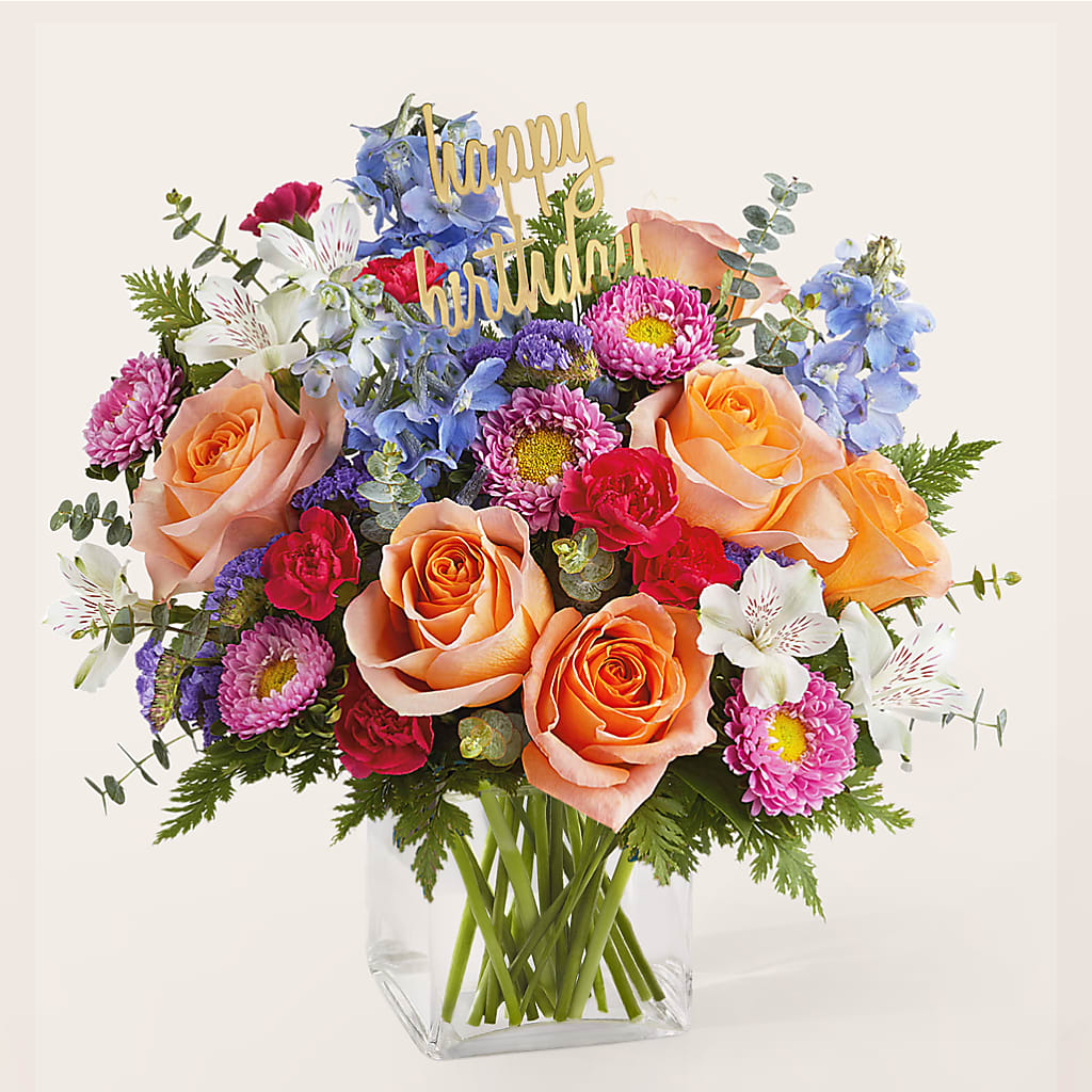 Birthday Bash Bouquet –  Rhea Flower Shop, Toronto ON