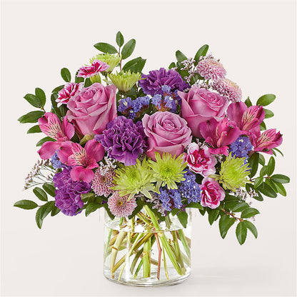 Glass Half Full Bouquet –  Rhea Flower Shop, Toronto ON