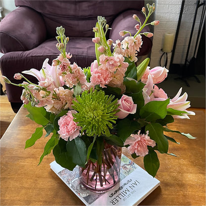 Pretty in Pink Bouquet –  Rhea Flower Shop, Toronto ON