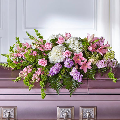 Life's Gratitude Casket Spray –  Rhea Flower Shop, Toronto ON