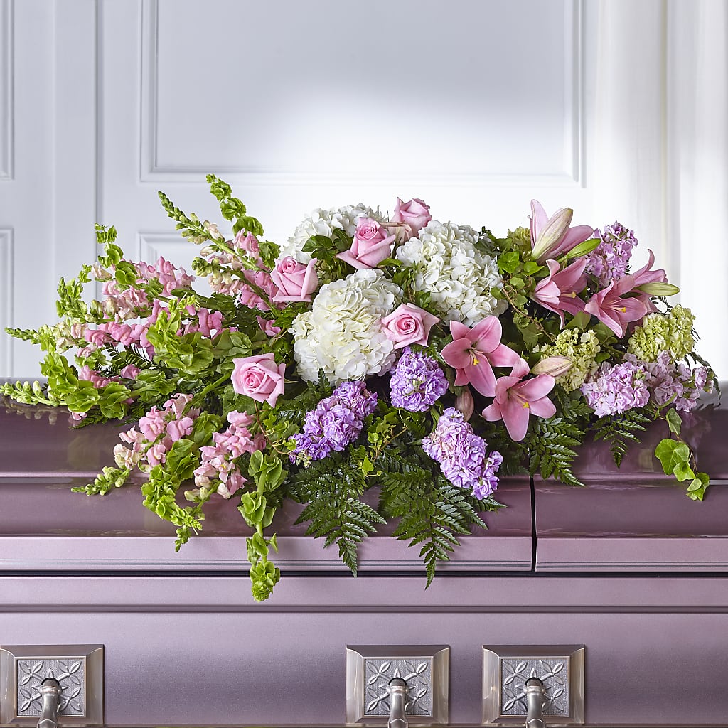 Life's Gratitude Casket Spray –  Rhea Flower Shop, Toronto ON