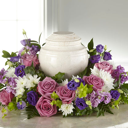 Blooming Sympathy Cremation Adornment –  Rhea Flower Shop, Toronto ON