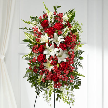 Everlasting Memory Standing Spray –  Rhea Flower Shop, Toronto ON