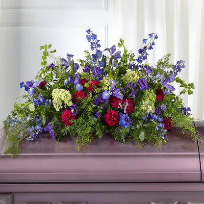 Always Treasured Casket Spray –  Rhea Flower Shop, Toronto ON
