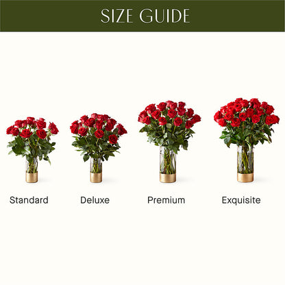 Classic Love Red Rose Bouquet –  Rhea Flower Shop, Toronto ON