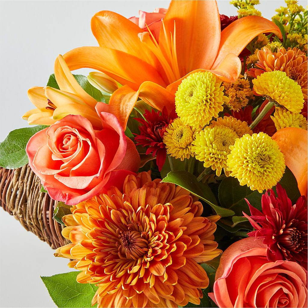 Bouquet of Blessings Cornucopia –  Rhea Flower Shop, Toronto ON