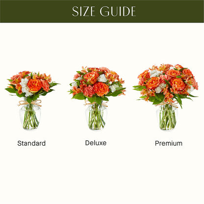 Apricot Glow Bouquet –  Rhea Flower Shop, Toronto ON
