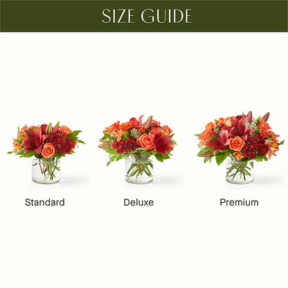 Crimson Leaves Bouquet –  Rhea Flower Shop, Toronto ON