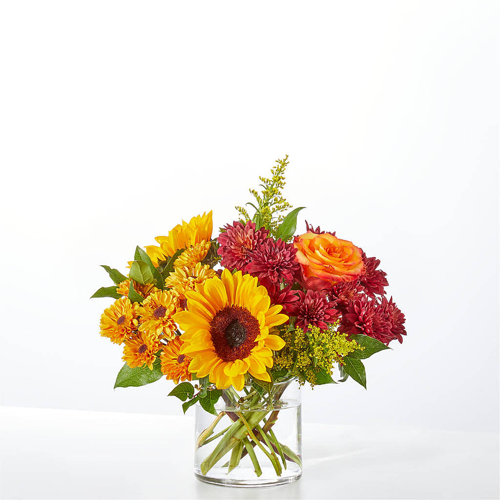 Flannel Scarf Bouquet –  Rhea Flower Shop, Toronto ON