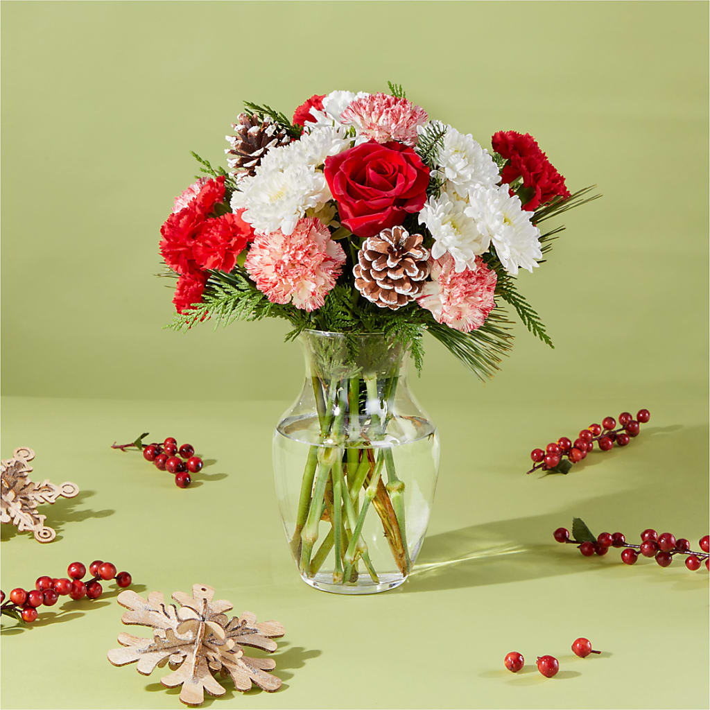 Candy Cane Lane Bouquet –  Rhea Flower Shop, Toronto ON