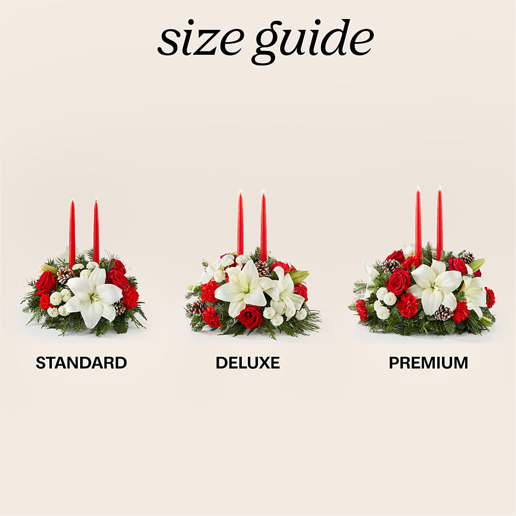 Seasonal Festivities Centerpiece –  Rhea Flower Shop, Toronto ON