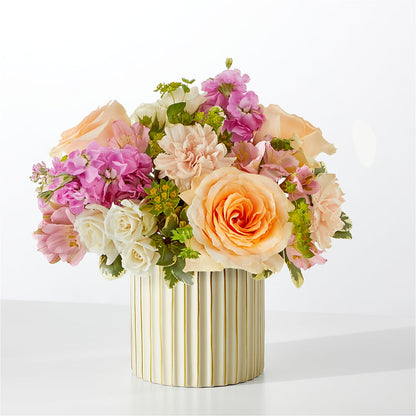 Paradise Bouquet with Ivory Vase –  Rhea Flower Shop, Toronto ON