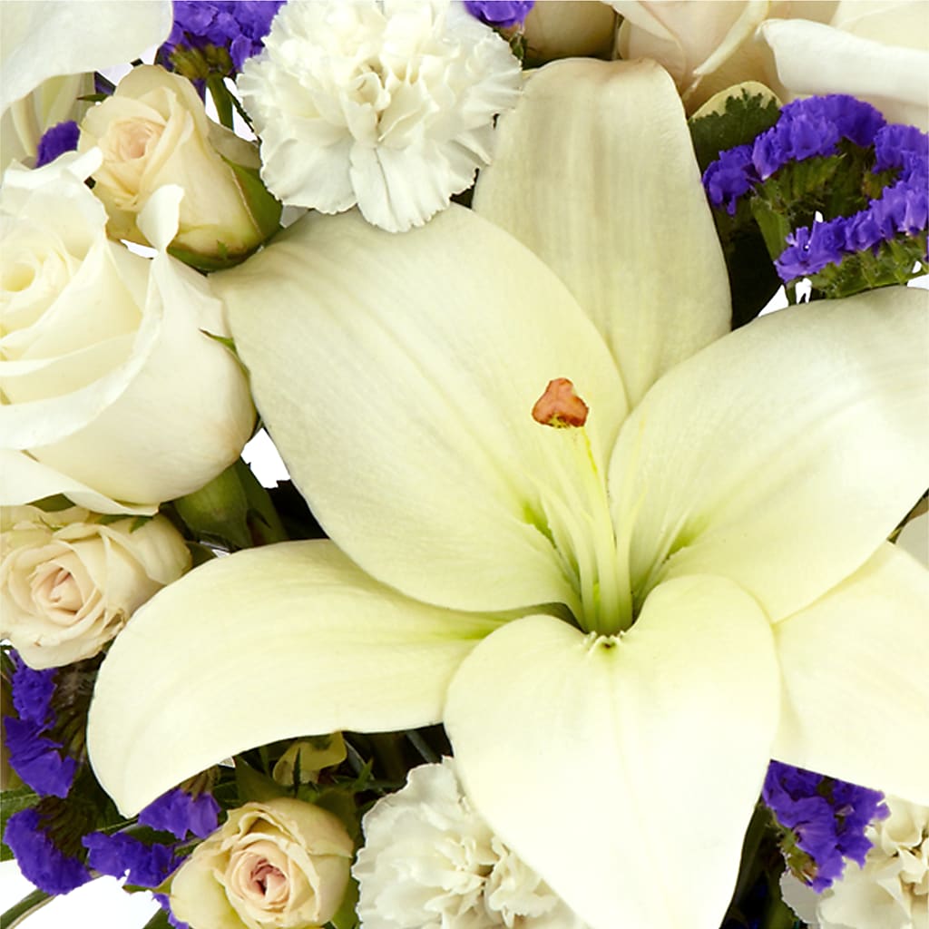 Sapphire Rush Bouquet –  Rhea Flower Shop, Toronto ON