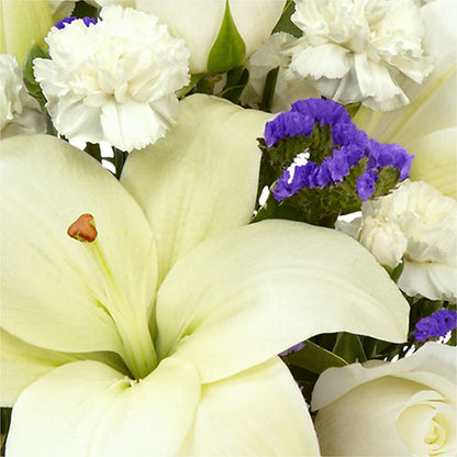 Sapphire Rush Bouquet –  Rhea Flower Shop, Toronto ON
