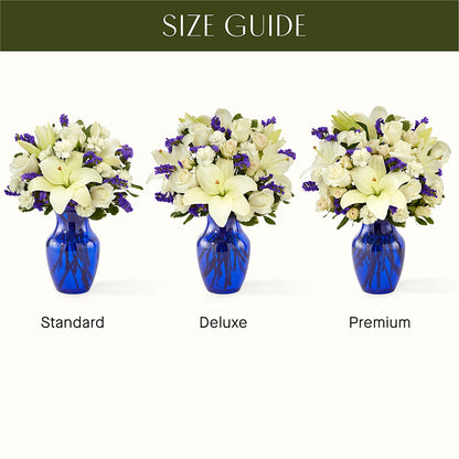 Sapphire Rush Bouquet –  Rhea Flower Shop, Toronto ON
