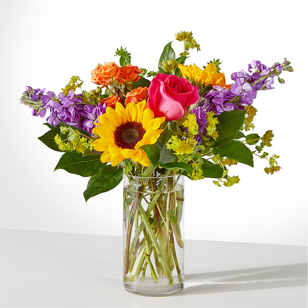 Vibrant Greetings Bouquet –  Rhea Flower Shop, Toronto ON