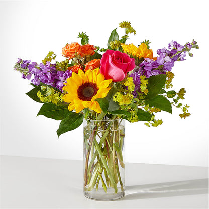 Vibrant Greetings Bouquet –  Rhea Flower Shop, Toronto ON