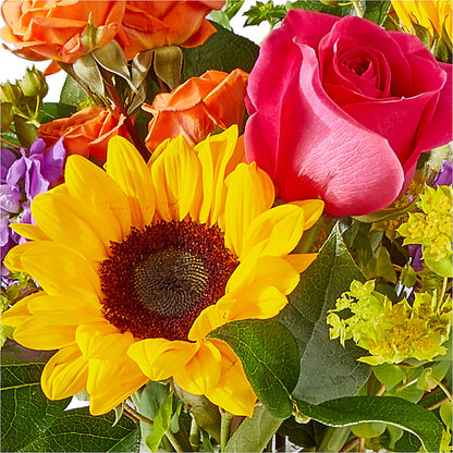 Vibrant Greetings Bouquet –  Rhea Flower Shop, Toronto ON