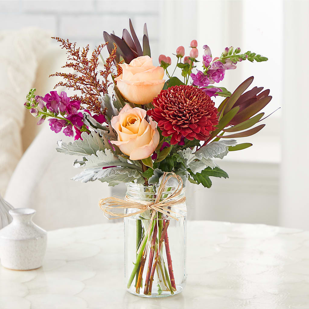 Moody Hues Bouquet –  Rhea Flower Shop, Toronto ON