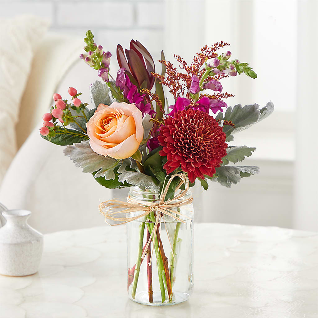 Moody Hues Bouquet –  Rhea Flower Shop, Toronto ON