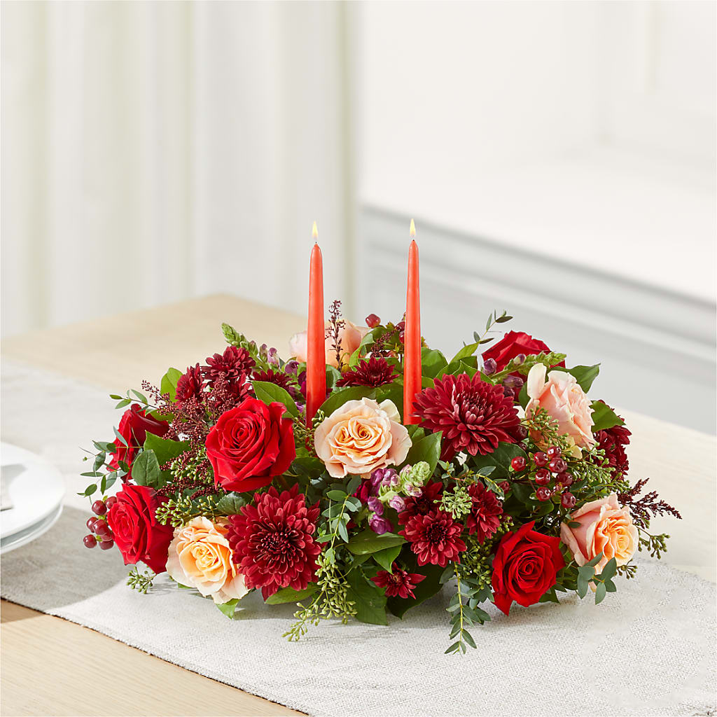 Most Thankful Centerpiece –  Rhea Flower Shop, Toronto ON