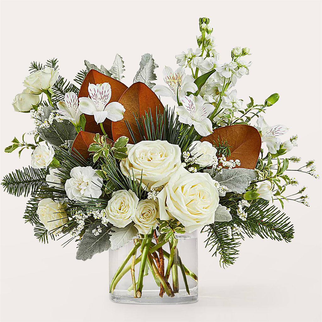 Fresh Snowfall Bouquet –  Rhea Flower Shop, Toronto ON