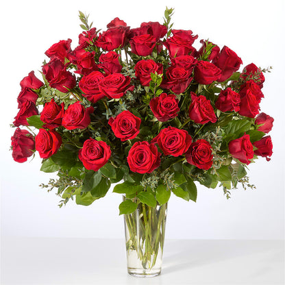 Forever Yours Fifty Stem Red Rose Bouquet –  Rhea Flower Shop, Toronto ON