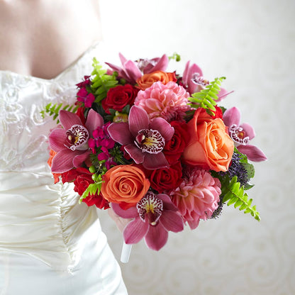 Brilliant Blossoms Bouquet –  Rhea Flower Shop, Toronto ON