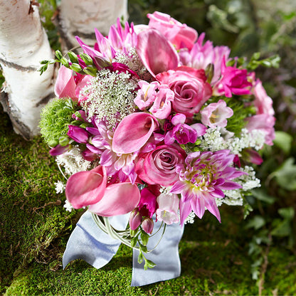 Pink Profusion Bouquet –  Rhea Flower Shop, Toronto ON