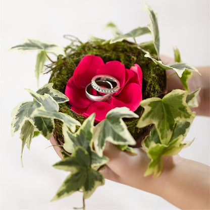 Lila Rose Ring Nest –  Rhea Flower Shop, Toronto ON