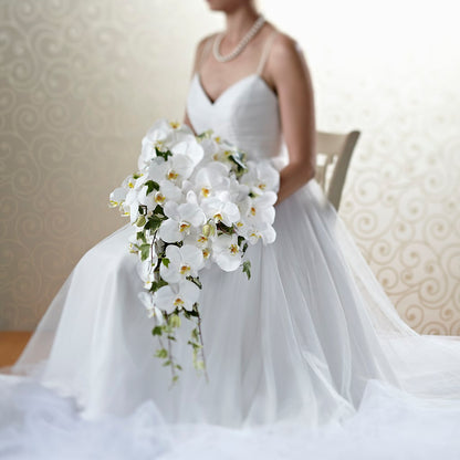 Classic White Bouquet –  Rhea Flower Shop, Toronto ON