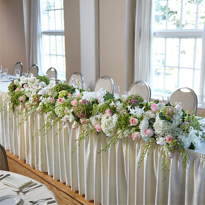 State of Joy Head Table Arrangement –  Rhea Flower Shop, Toronto ON
