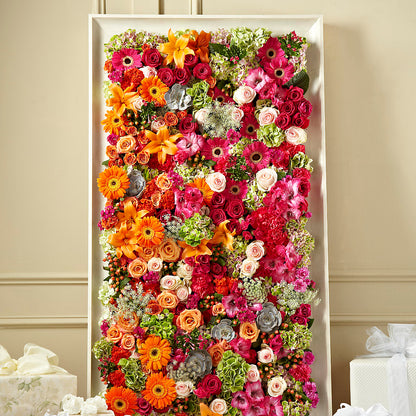 Fresh Picked Floral Wall –  Rhea Flower Shop, Toronto ON