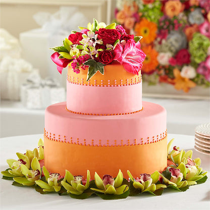 Sweet Citrus Cake Decor –  Rhea Flower Shop, Toronto ON